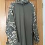Military Camo zip Pullover Size XXL Image 5