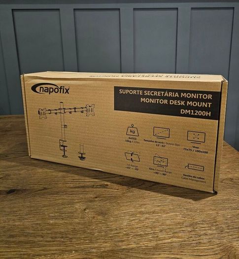 Brand-new Dual Monitor Desk Mount Clamp DM1200H Dual stand