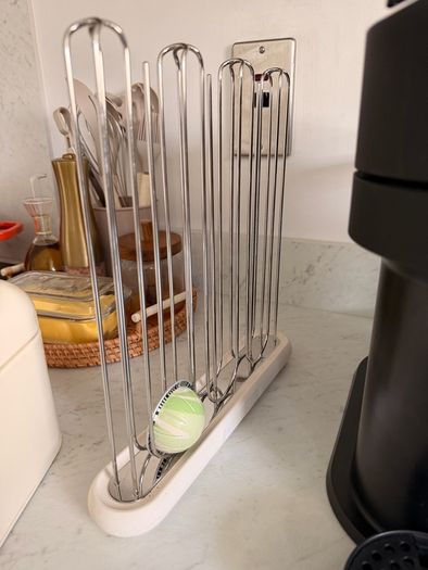 Nespresso Coffee Machine + Capsules Display