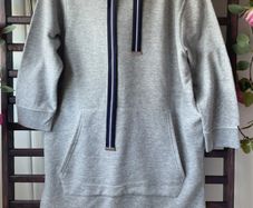 sweatshirt pull & bear longline sweatshirt medium