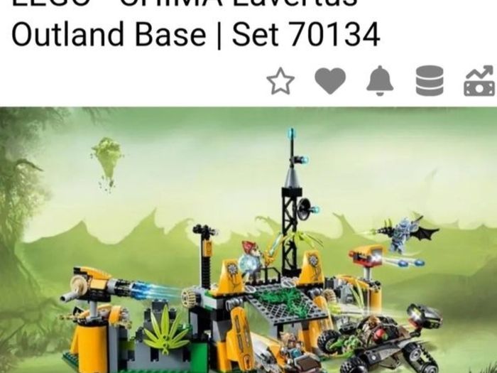 80 Euro Each!! - Lego Legends of Chima - Retired Sets