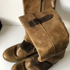 Fly London leather boots size 6