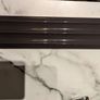 Black wall tiles, trim and grout from Tile style Image 2