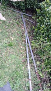 Clothes line pole