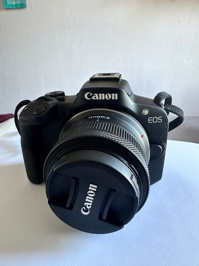 Canon EOS R50 + RF-S 18-45mm & RF-S 55-210mm Lenses | Used Twice | Warranty Remaining | Boxed