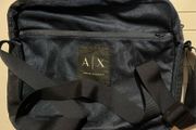 armani exchange laptop travel gym bag shoulder