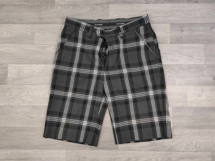 Galvin Green Golf Check Shorts Mens Small W32
