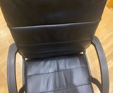 Black Office Swivel Height Adjustable Chair