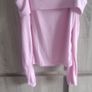 Off shoulders top pink fits XS s m Image 5