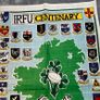 Vintage Irish Linen IRFU Centenary Tea Towel Made In Ireland - New Image 8