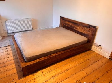 Solid King Size Bed