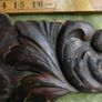 Antique Wood Carved Putti Cherub Figural Wall Plaque Panel Image 6
