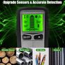 5 in 1 Stud Finder Wall Scanner - Stud Detector Wall Finder Edge Center Finding Electronic Stud Sensor Beam Joist Detector with LCD Display for Wood AC Wire Metal Studs Cable Joist Detection Image 2