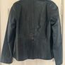 Ladies Black Leather Jacket Image 2