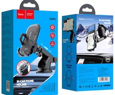 Hoco CA76 Touareg One-Touch Console In-Car Phone Holder Black