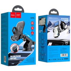 Hoco CA76 Touareg One-Touch Console In-Car Phone Holder Black