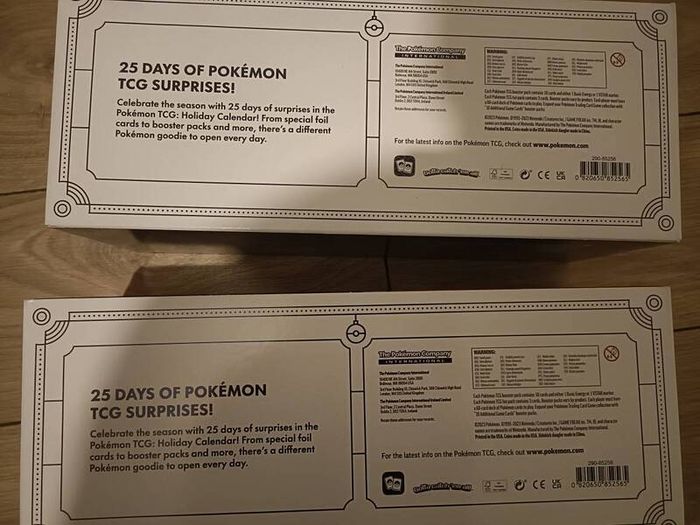 Pokemon Advent Calendar