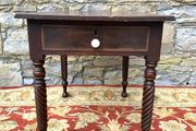Early Victorian Mahogany Side Table.