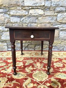 Early Victorian Mahogany Side Table.