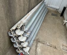 corrugated steel sheets