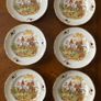 Royal Tara 20pcs Tea Set Rare Vintage Hunt Scene Pattern Image 3