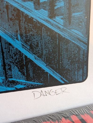Daniel Danger Grateful Dead Ashes & Tigers Regular Poster Print Set Bottleneck Gallery