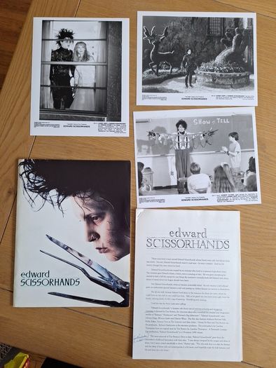 Edward Scissorhands Movie Press Kit