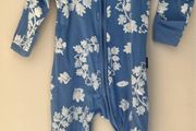Bonds native crown floral zip wondersuit size 0-3 months EUC