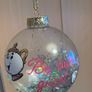Beauty & The Beast Christmas Bauble Image 2