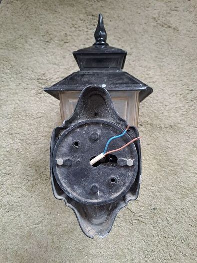 Two outdoor lights