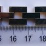 Vintage  1950s Mens 18K RG Gold Tank Bracelet Modernist MCM - Rolled Gold Image 9