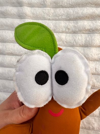 Hey Duggee Singing Sticky Stick Soft Toy Plush approx. 32 cm. (with legs) Dirty Used Please see photos
