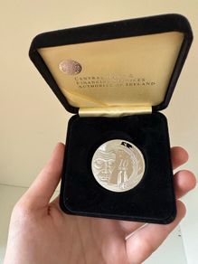 2006 Samuel Beckett 10 euros Silver Proof Coin - Central Bank of Ireland