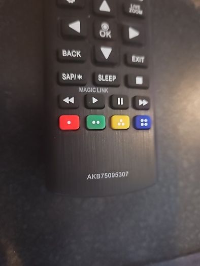 LG TV remote