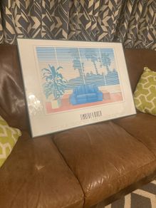 Vintage Timothy Birch poster for London exhibit    25 inches x35 inches 1981