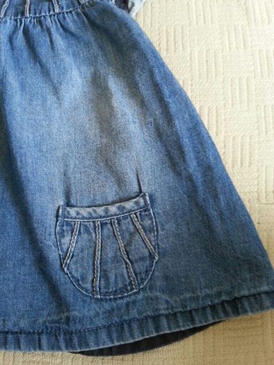 Baby denim dress