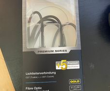 Vivanco Optical Toslink to Toslink Premium Connection Cable 1.2m FREE DELIVERY