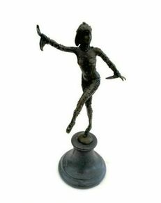 Dancing Lady - D.H Chiparus Bronze