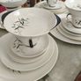 Royal Doulton Dinner "Bamboo 6446" - Set for 4 Made in England 1970 Includig Greavy boot and dish. Image 4
