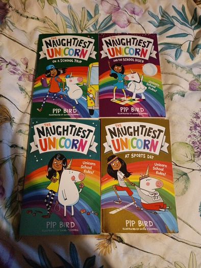 The naughtiest unicorn children books bundle