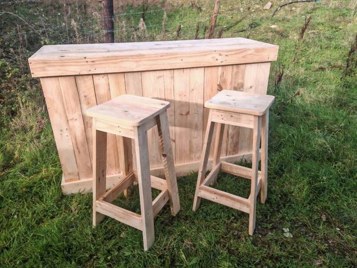 Rustic kitchen island