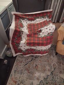 Christmas table cloth