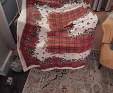 Christmas table cloth
