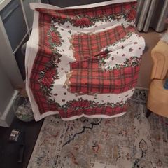 Christmas table cloth