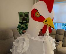 Chicken Costume Blow Up