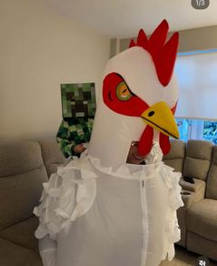 Chicken Costume Blow Up