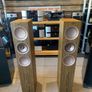 Kef R500 Reference Level Walnut Stunning Floorstanding Speakers Pristine condition Boxed half the Retail price like New Image 2