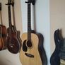 rare left handed encore semi acoustic guitar Image 5