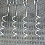 4 Stainless Steel Earth Anchor Hooks Image 2