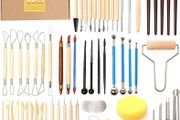 61pcs Ceramic Tools Clay Sculpting Set, Polymer Clay Tools Clay Sculpting Tools, Pottery Carving Tool for Engraving Modeling Embossing Shaping Art DIY (FREE POSTAGE)